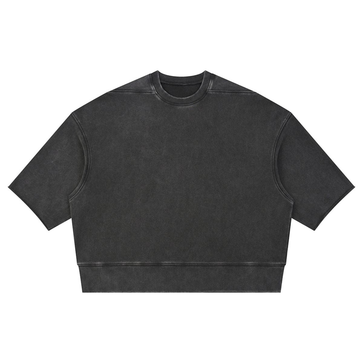 310G Snow Wash Cotton Crop Tee