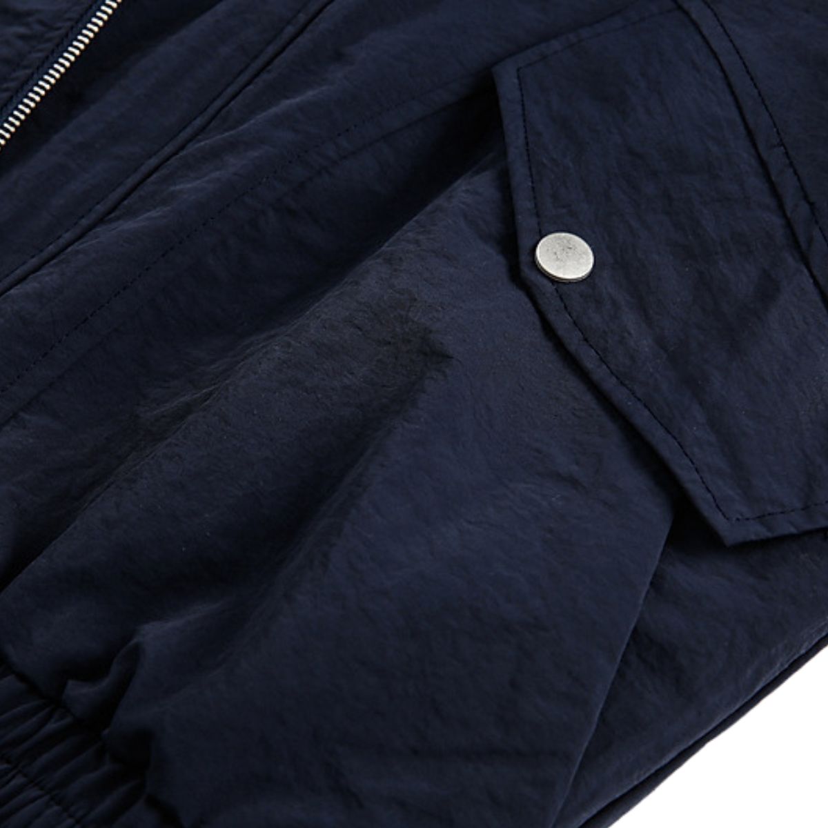 Men’s Retro Spring Faux Two-Piece Patchwork Denim Jacket