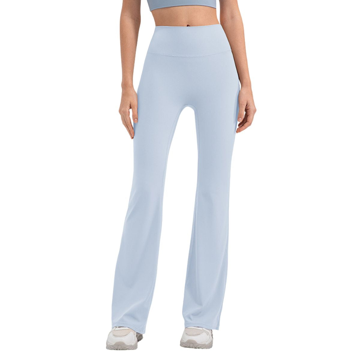 High Waist Micro Flare Yoga Pants for Women Moisture