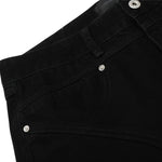 Men's Vibe Streetwear Straight-Leg Denim Pants with Pocket Details
