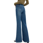 Risen Women's High-Rise Stretch Bootcut Jeans