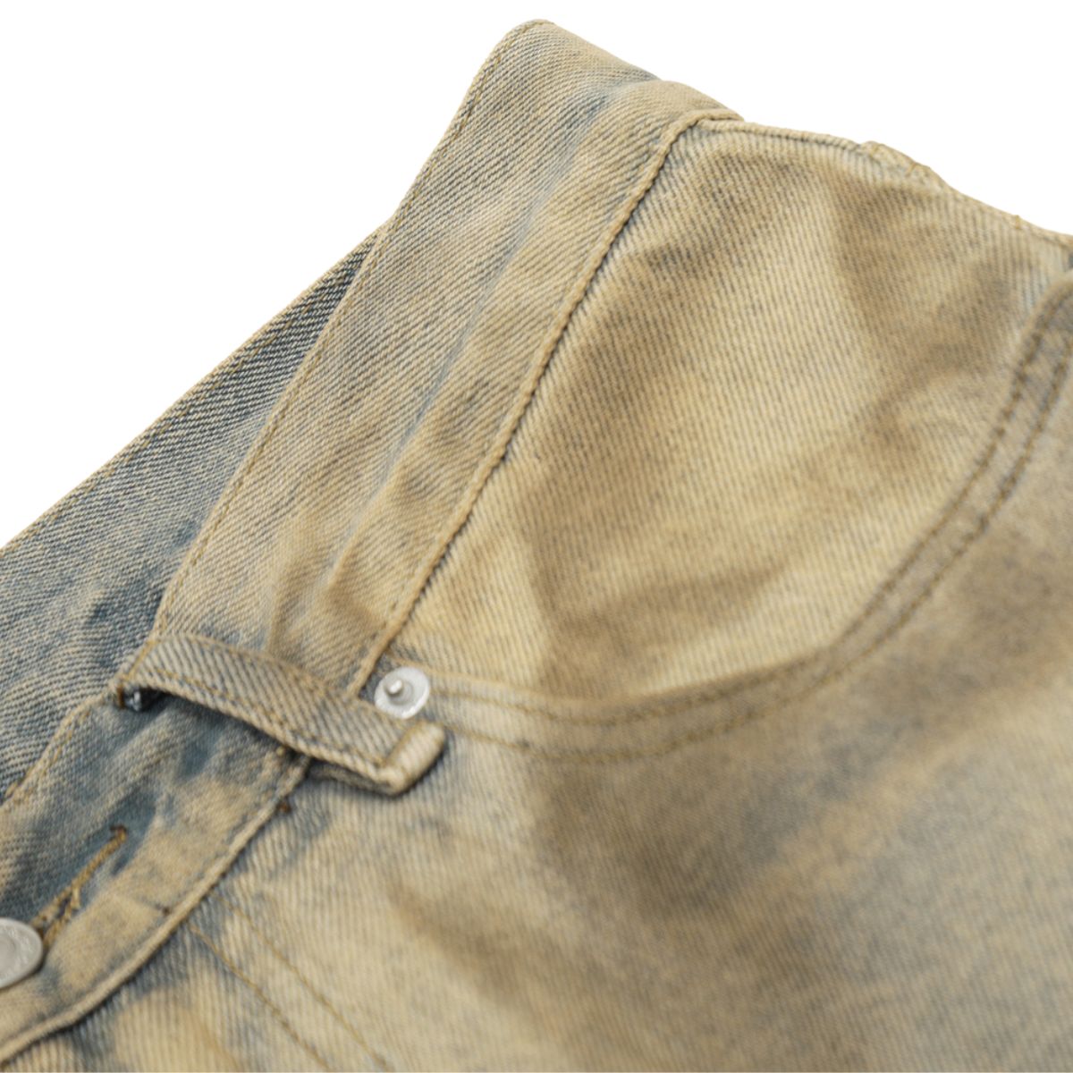 Smoke Rise Smudge Wash Wide Leg Jeans