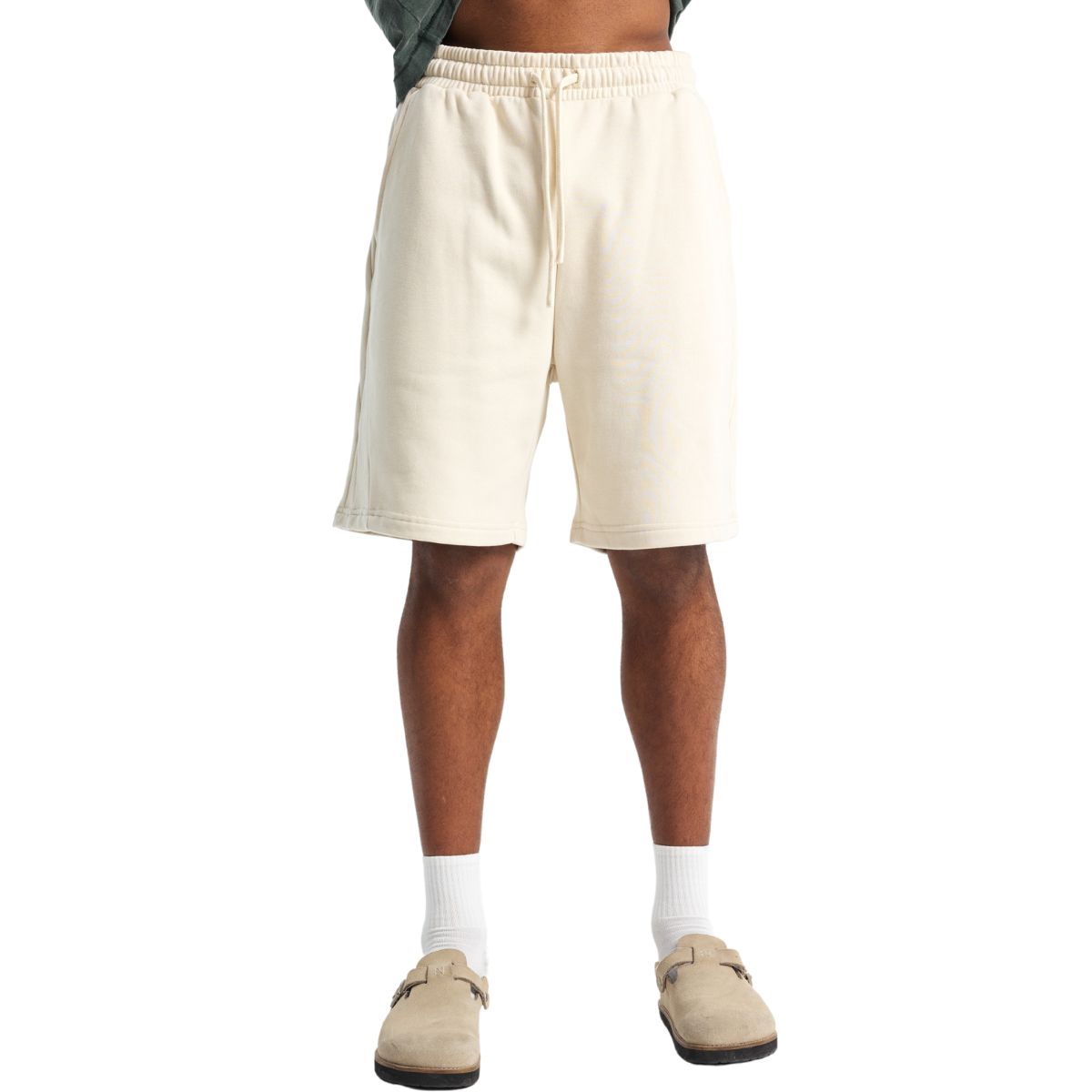 Plain Color Thick Patchwork Shorts