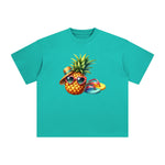 Pineapple Vacation Comic Graphic Tee-INNBLAC Fashion Apparel