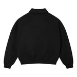 Quiet Luxury Old Money Half Zip Polo Sweatshirt
