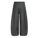 Washed Utility Wide-Leg Cargo Pants