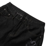 Vintage Black Straight Leg Jeans