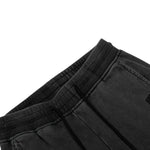 Washed Vintage Patchwork Flared Relaxed Straight-Leg Jeans