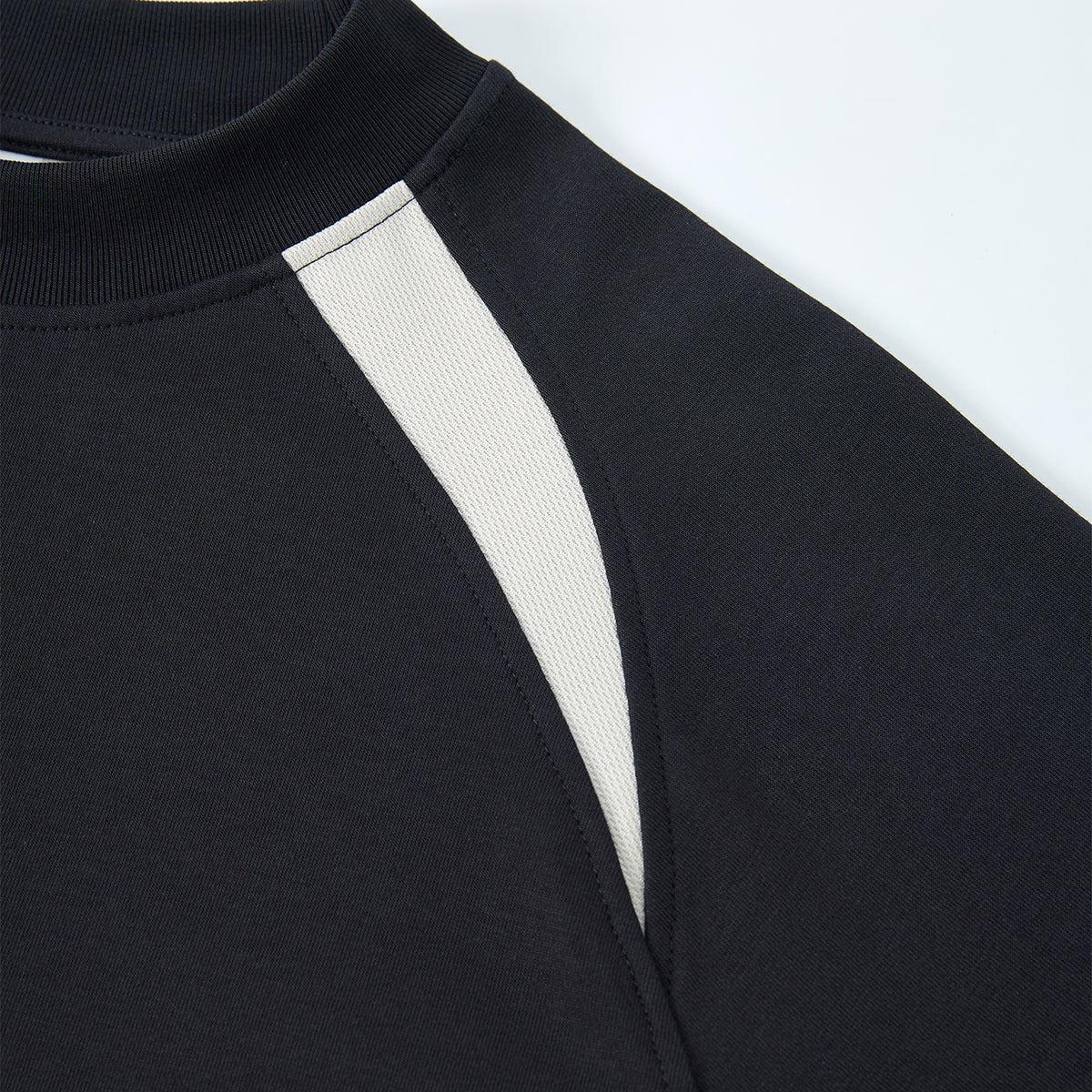 Color Block Oversized Sporty Raglan T-Shirt