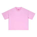 Oversized Vintage Wash Cotton Tee Shirt