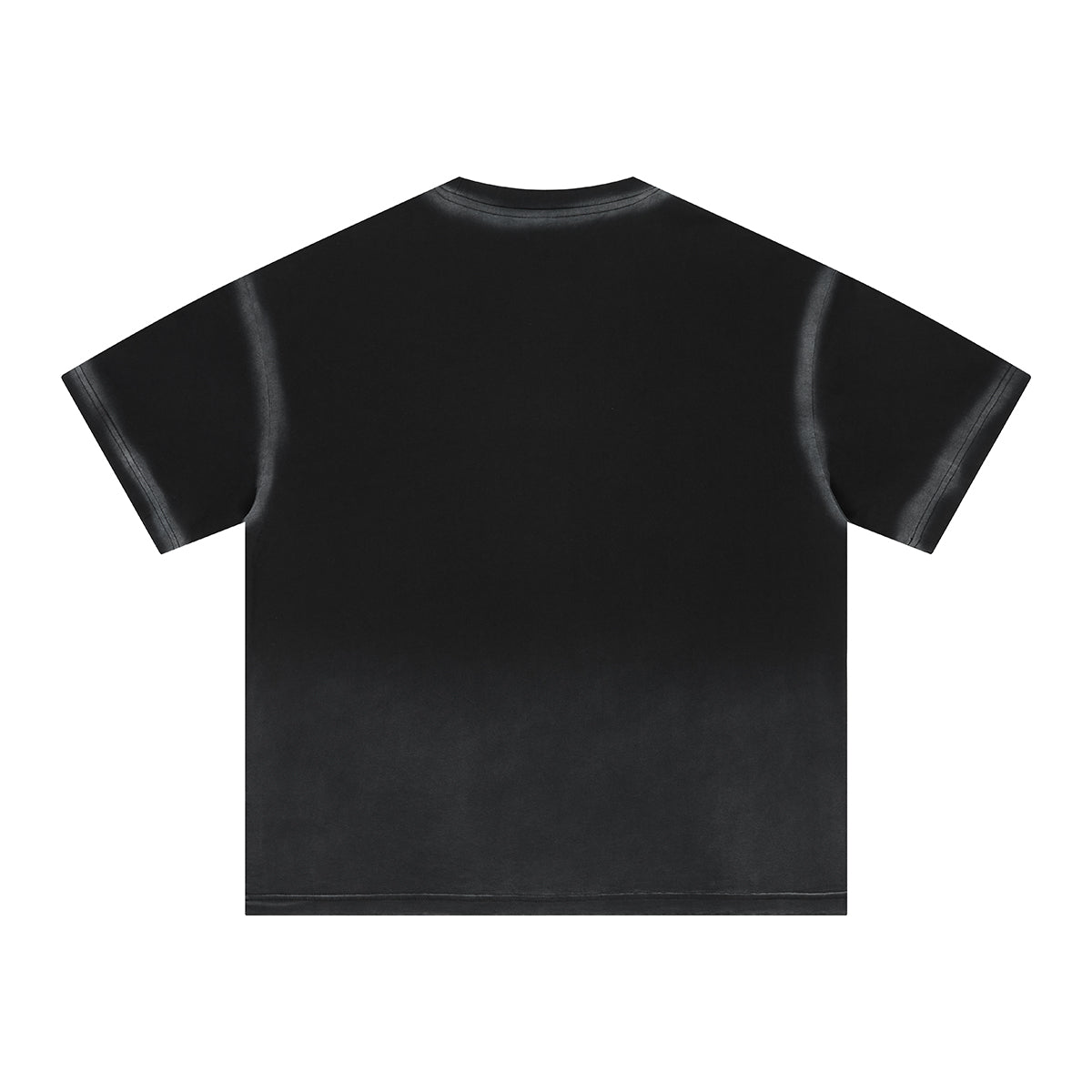 Bold Gradient Fade Oversized Design T-Shirt