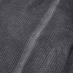 Lightweight Mesh Stand Collar Elastic Hem Zip Jacket