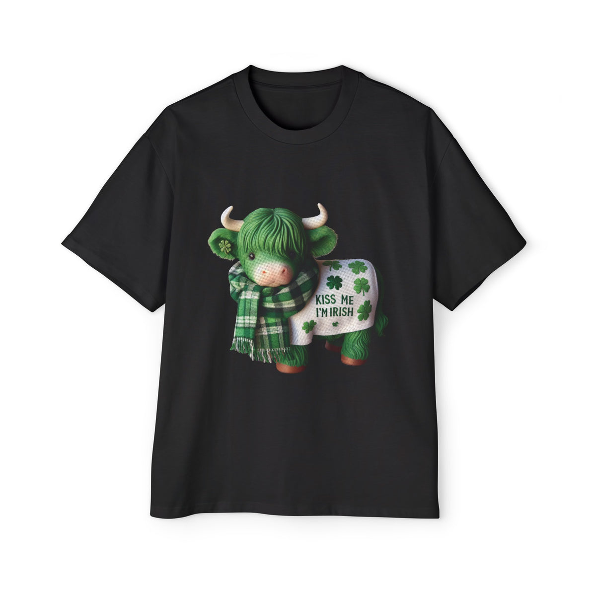 Cute Highland Cow Graphic Tee-INNBLAC Fashion Apparel