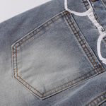 Streetwear Graffiti Printed Baggy Jeans