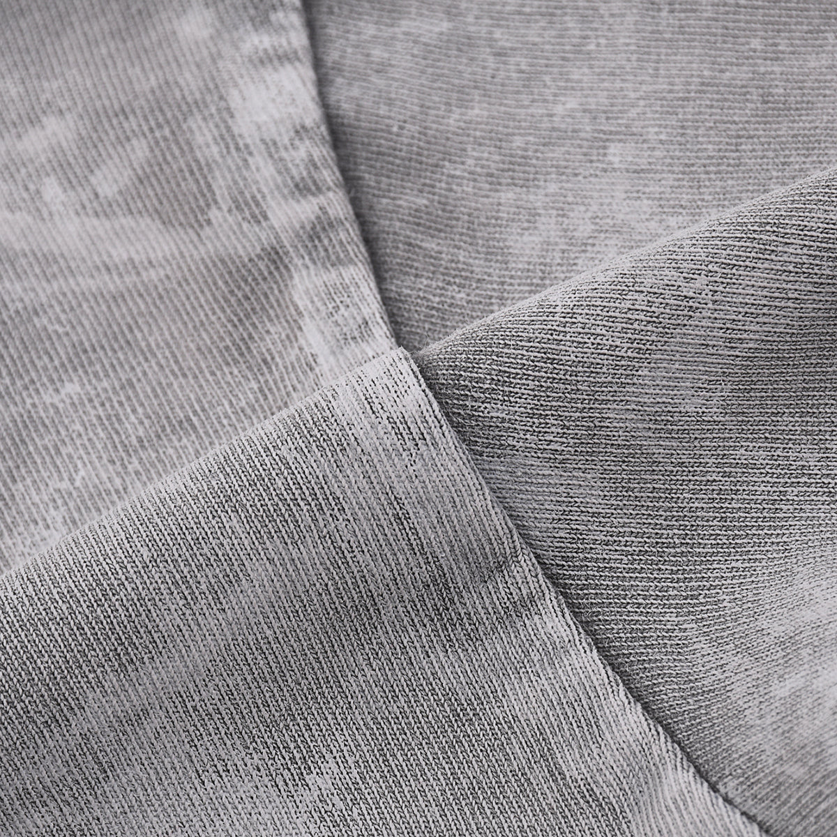 Gray Loose Fit Painted Cotton Sweatshirt