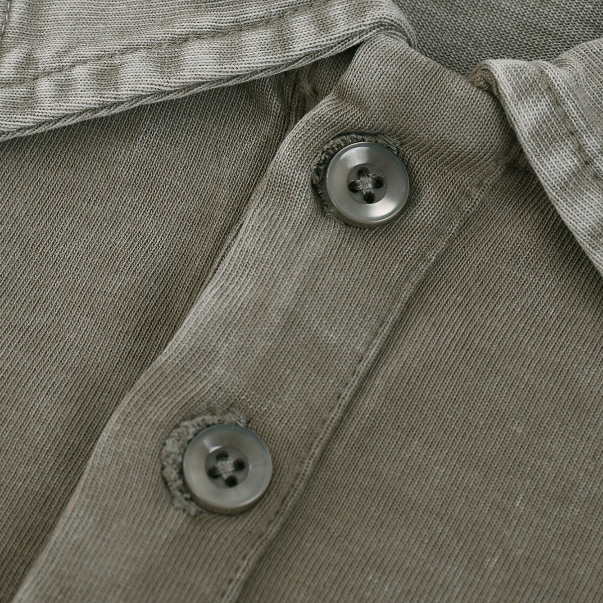 Polo teñido inverso de peso pesado de 9,6 oz