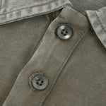 Polo teñido inverso de peso pesado de 9,6 oz