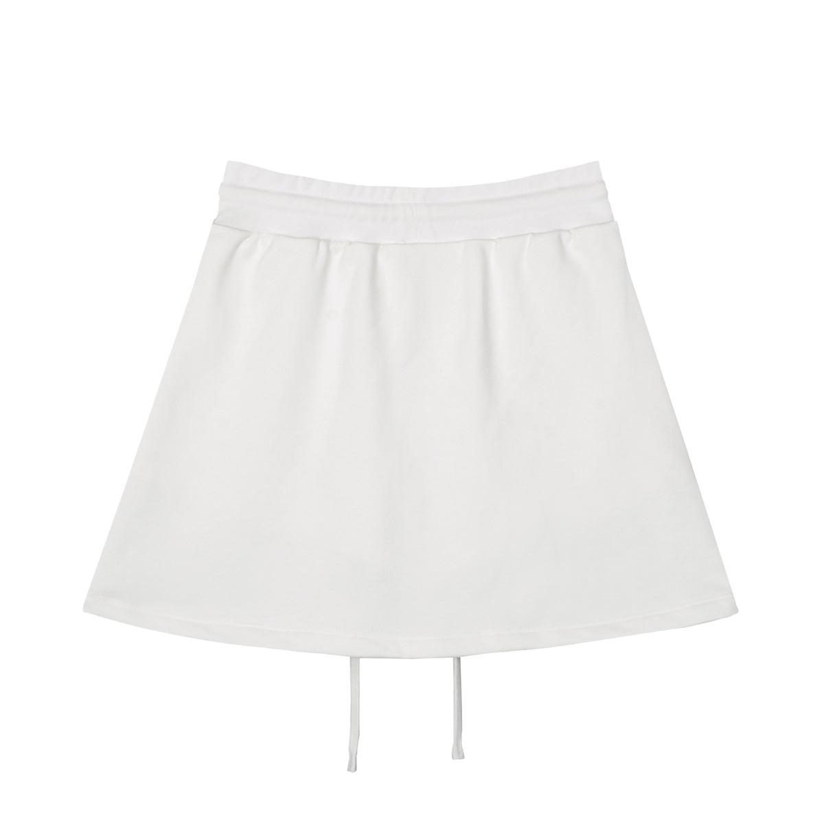 Minifalda pantalón de corte A de color liso