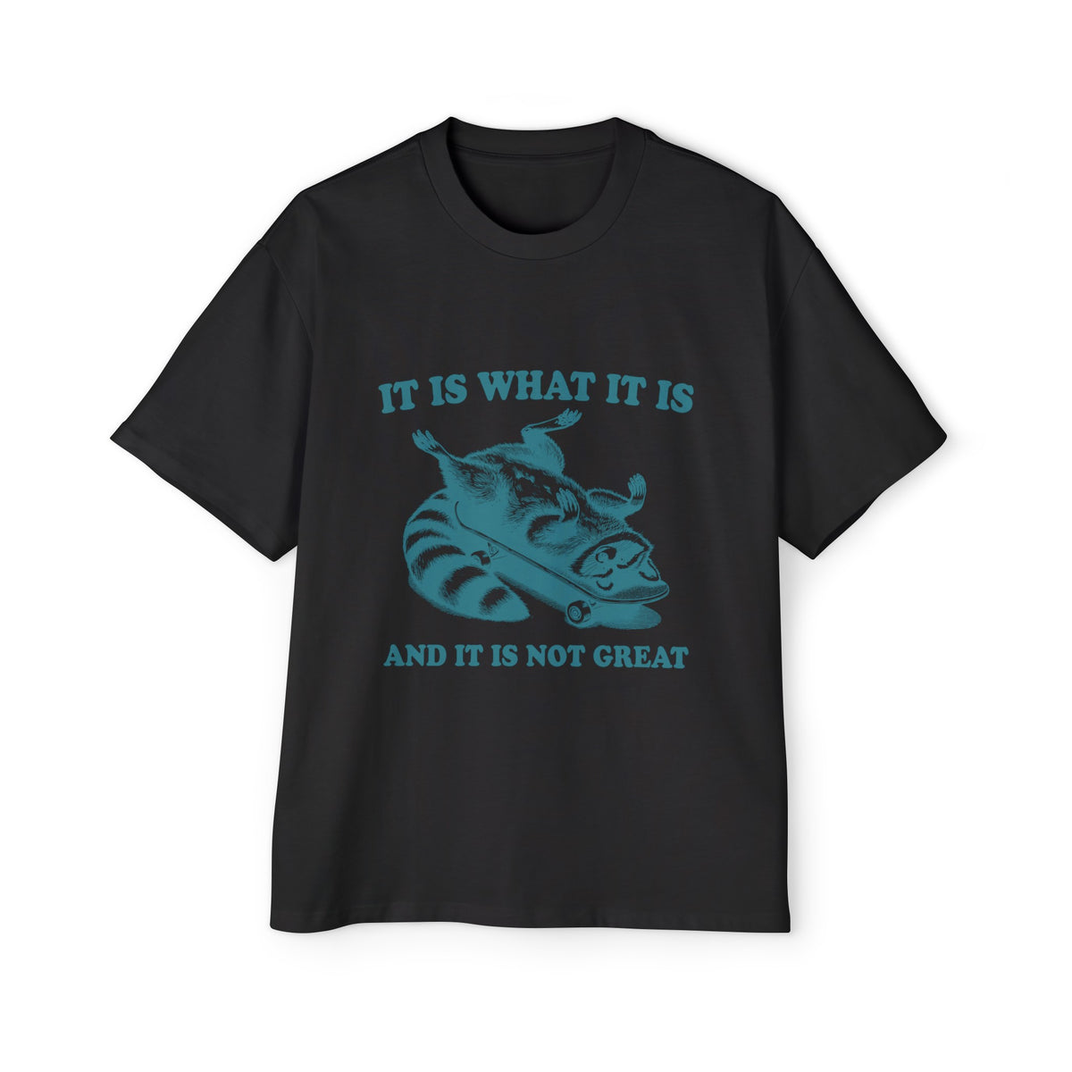 Possum Sleeping On Skateboard Graphic Tee-INNBLAC Fashion Apparel