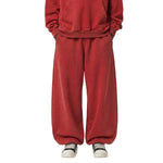 Jogger holgado descolorido y lavado