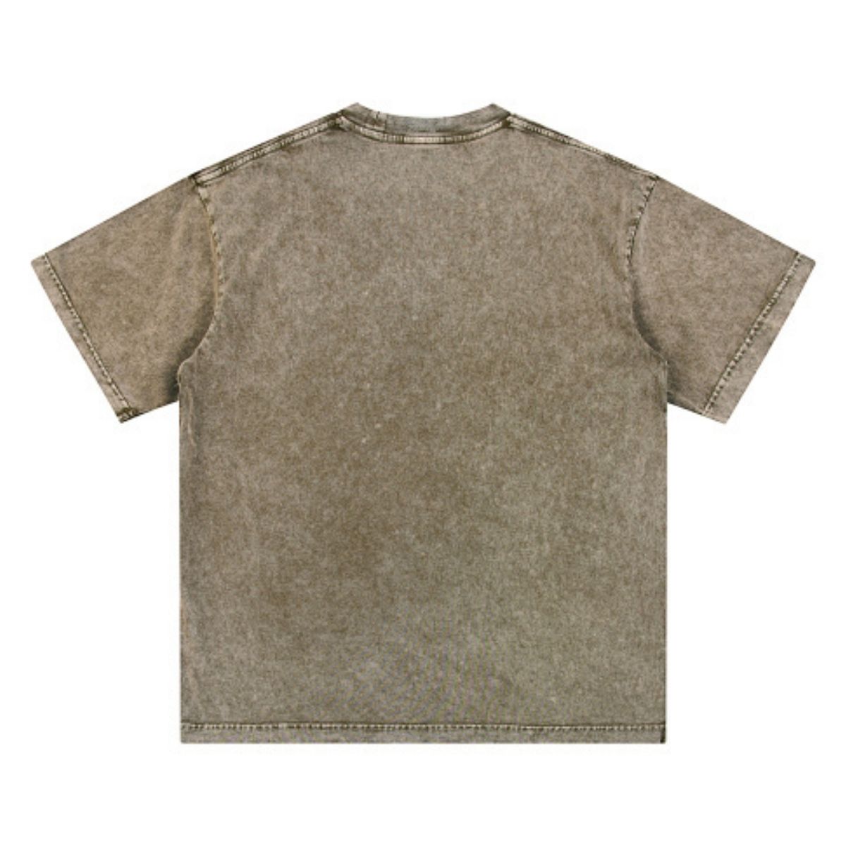 Washed Faded Baggy Cotton Tee 7.5oz