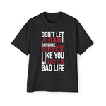 Positive Quote Graphic Tee-INNBLAC Fashion Apparel