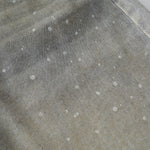 Splash Print Distressed Wash Denim Bermuda Shorts