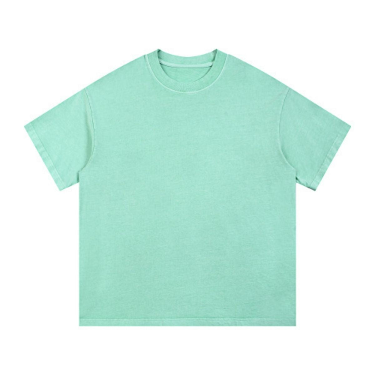 Washed Faded Baggy Cotton Tee 7.5oz