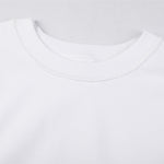 Camiseta de algodón de color liso y corte relajado de 6,6 oz