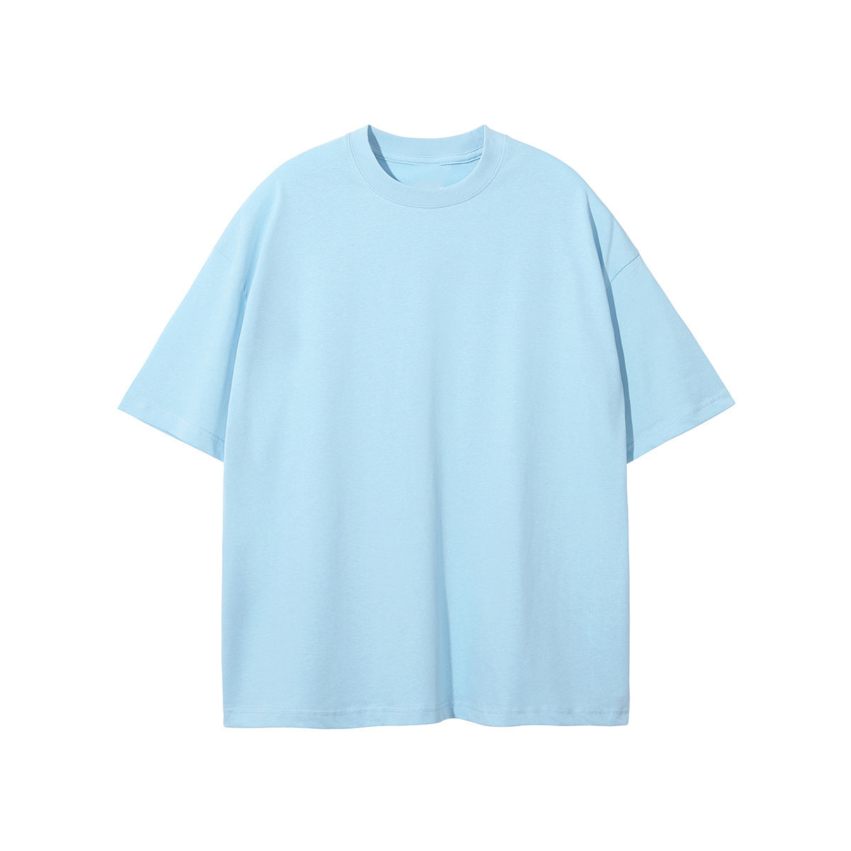 Luxury Cotton Slouchy Comfortable Oversized Basic Tee
