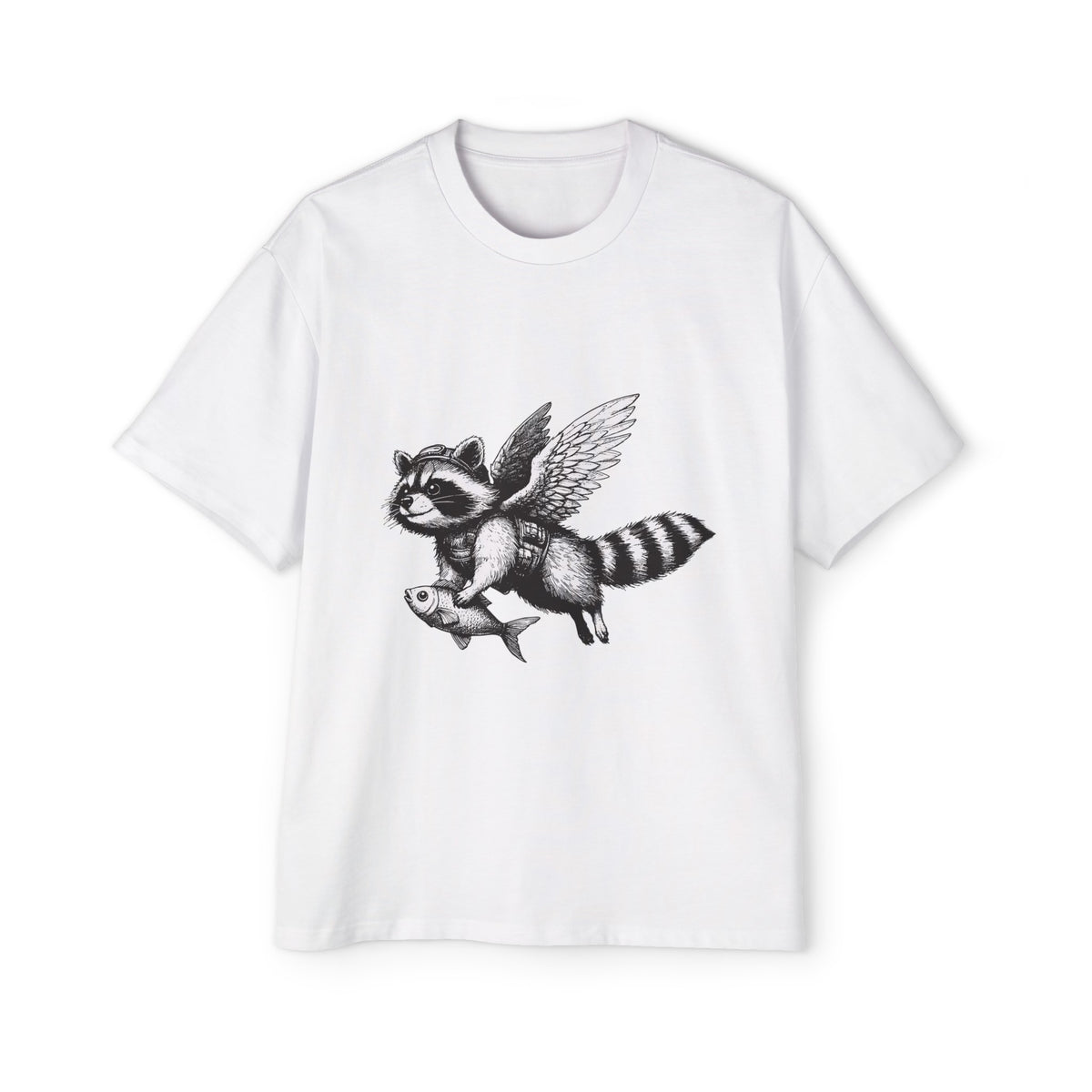Flying Opossum Graphic Tee-INNBLAC Fashion Apparel