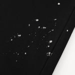 Casual Loose Fit Paint Splatter Elastic Waist Sweatpants