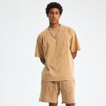 Washed Faded Baggy Cotton Tee 7.5oz