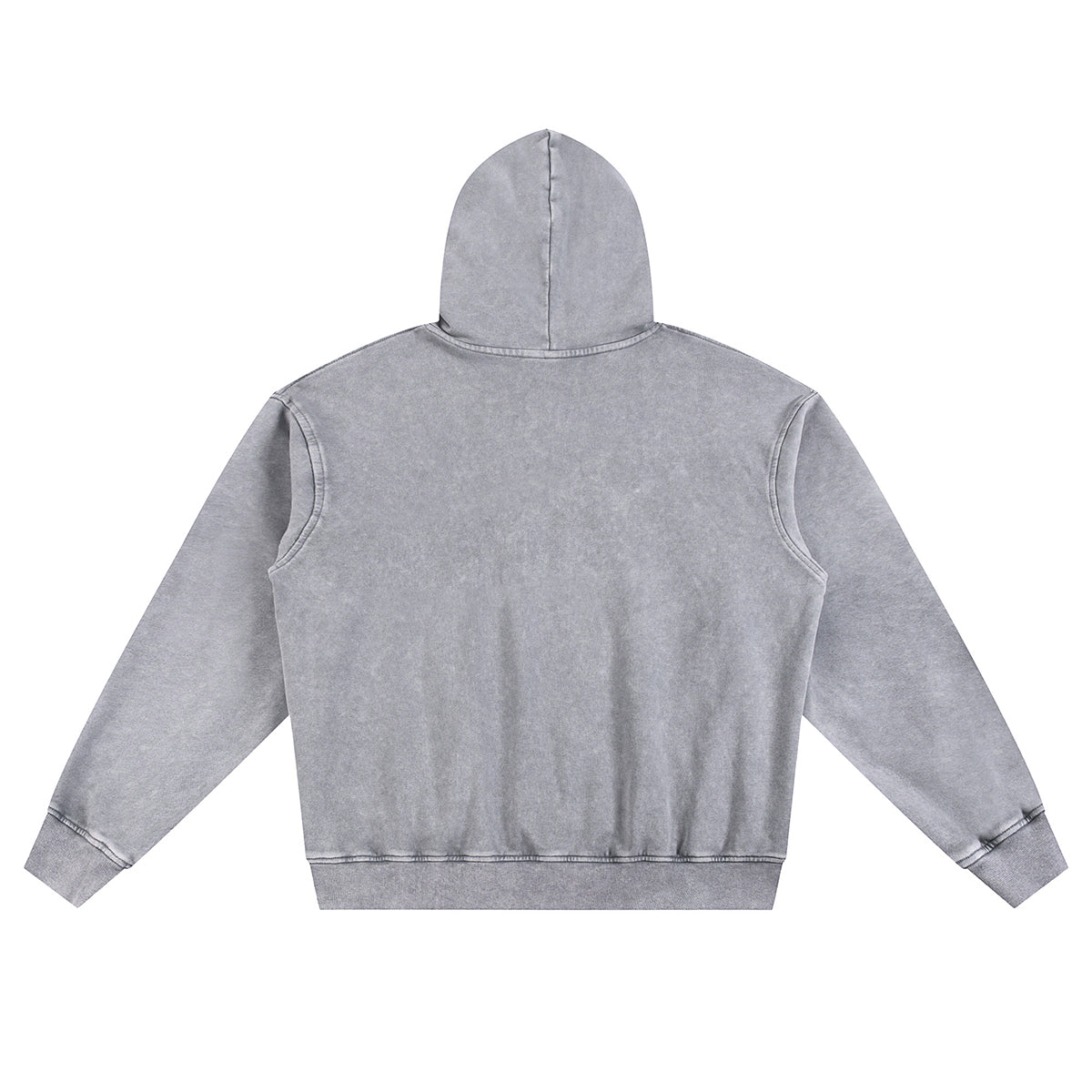 Heavyweight Washed Cotton Baggy Hoodie