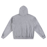Heavyweight Washed Cotton Baggy Hoodie