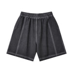 Breathable Mesh Athletic Elastic Waist Training Shorts