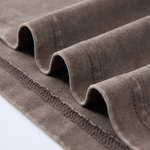 Oversized Vintage Wash Cotton Tee Shirt