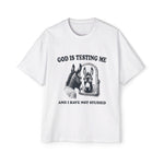 Donkey Looking In The Mirror Graphic Tee-INNBLAC Fashion Apparel