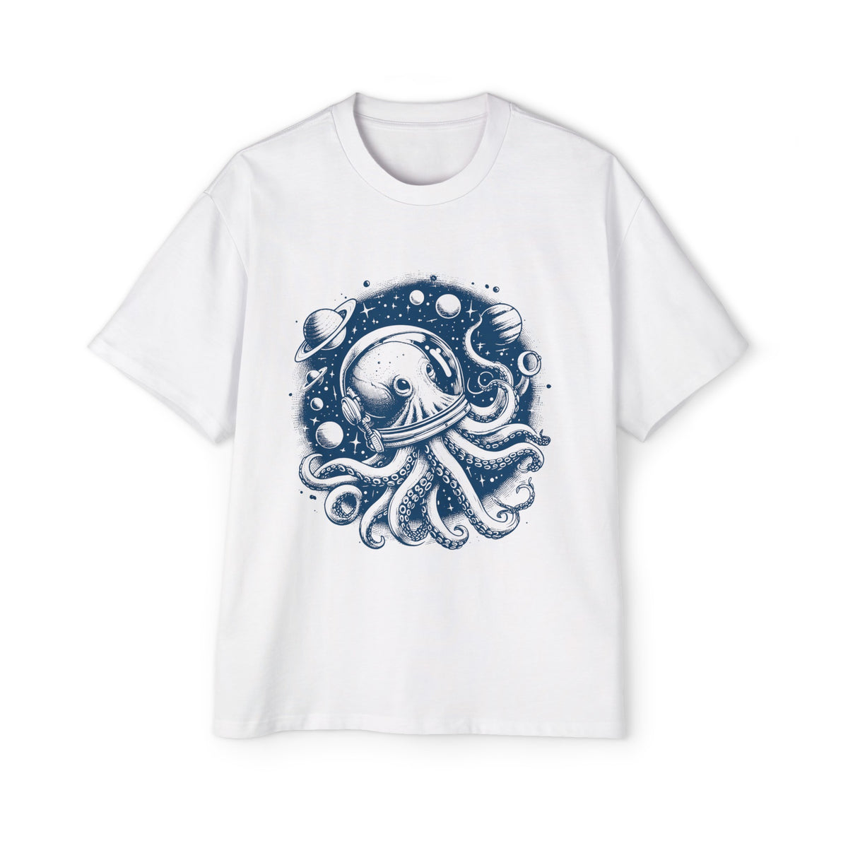 Octopus In A Space Graphic Tee-INNBLAC Fashion Apparel