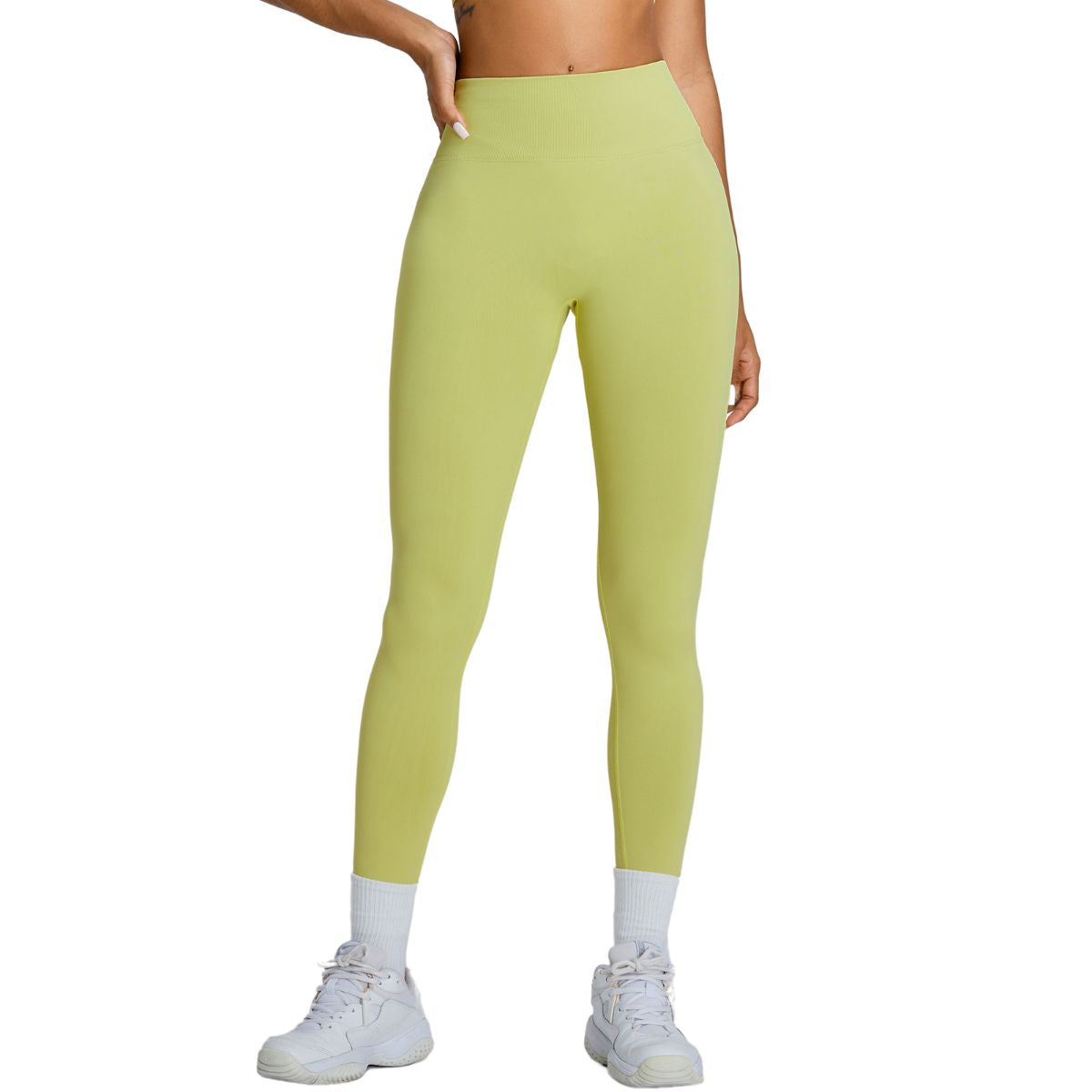 High-Waisted Seamless Yoga Leggings