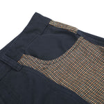 Contrast Panel Multi Pocket Utility Cargo Pants