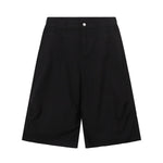 Bermudas con lavado vintage y salpicaduras de tinta
