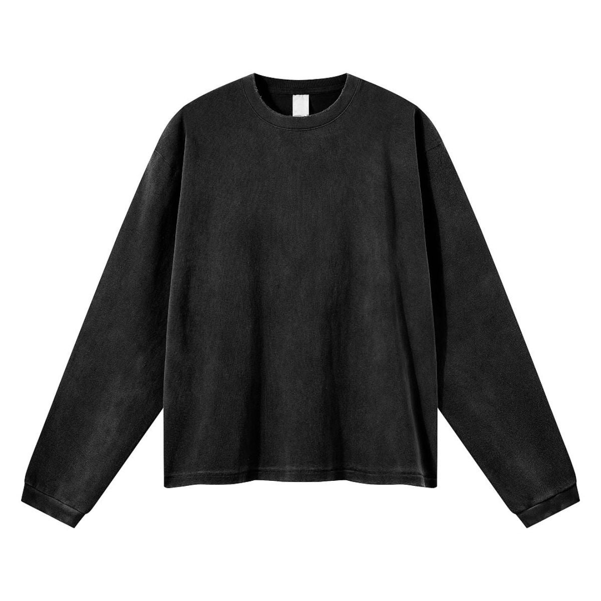 Heavyweight Vintage Brushed Washed Long Sleeve Tee