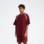 Performance Colorblock V Neck Tee 7.5oz