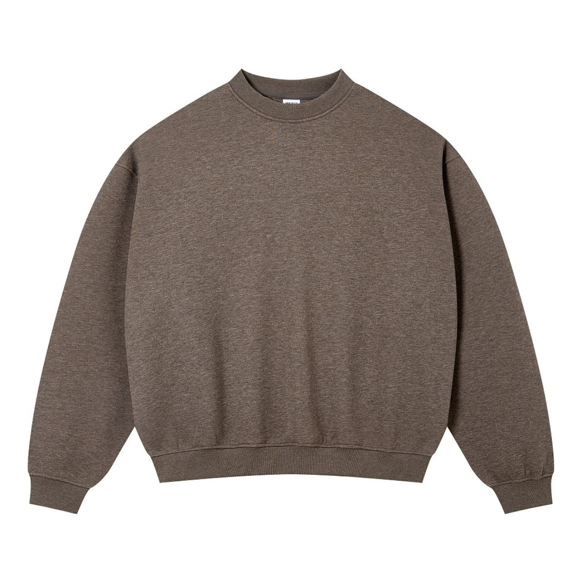 Loose Drop Shoulder Crew Neck Sweatshirt Casual Pullover