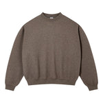 Loose Drop Shoulder Crew Neck Sweatshirt Casual Pullover