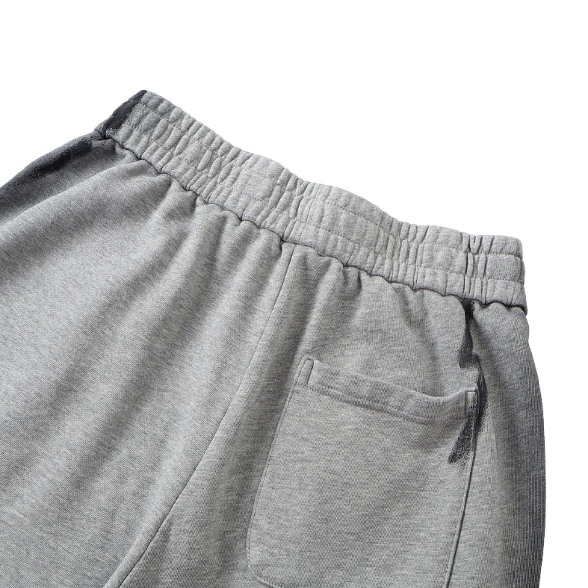 Wasteland‑Style Graffiti Spray‑Dye Distressed Relaxed Sweatpants
