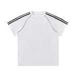 Heavyweight Cotton Colorblock Streetwear T-Shirt