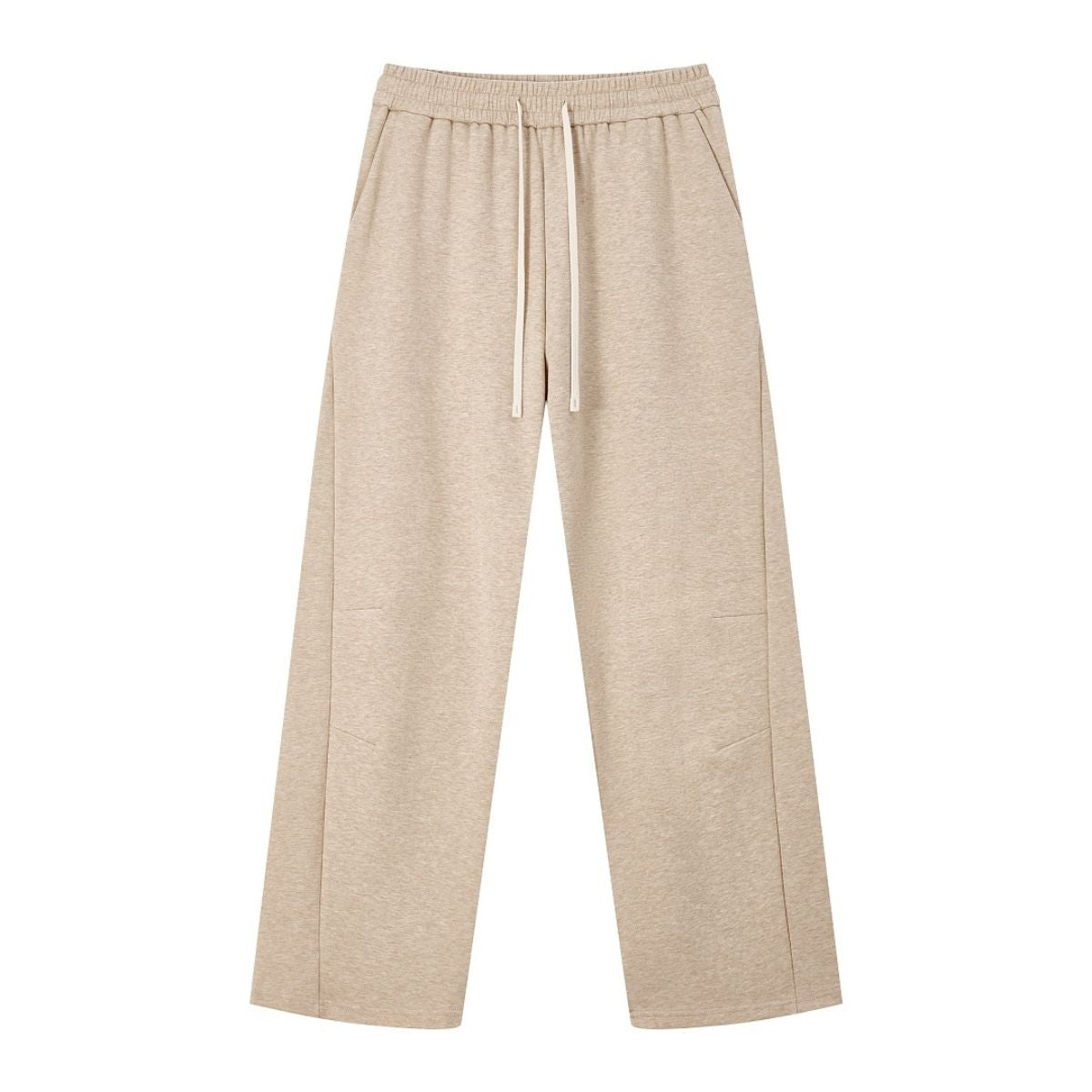 Quiet Luxury Old Money Seam‑Detail Loose Straight‑Leg Casual Pants
