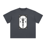 Mystery Skeleton Tarot Card Graphic Tee-INNBLAC Fashion Apparel